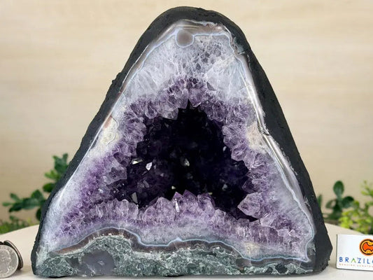 Extra Plus Quality Amethyst Cathedral, ca. 6.4kg - 20cm Tall #5601-1541 by Brazil Gems