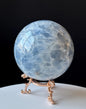 Skyblue Calcite Krystallkule , 70mm - 80mm