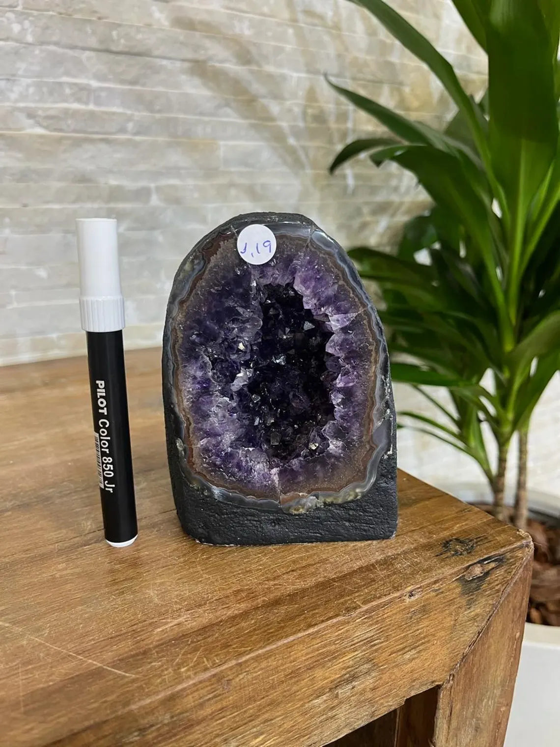 KAMPANJE / Mini Amethyst Cathedrals*** Natural Crystal Geodes, ca. 1 - 1.3kg / 12 - 14cm