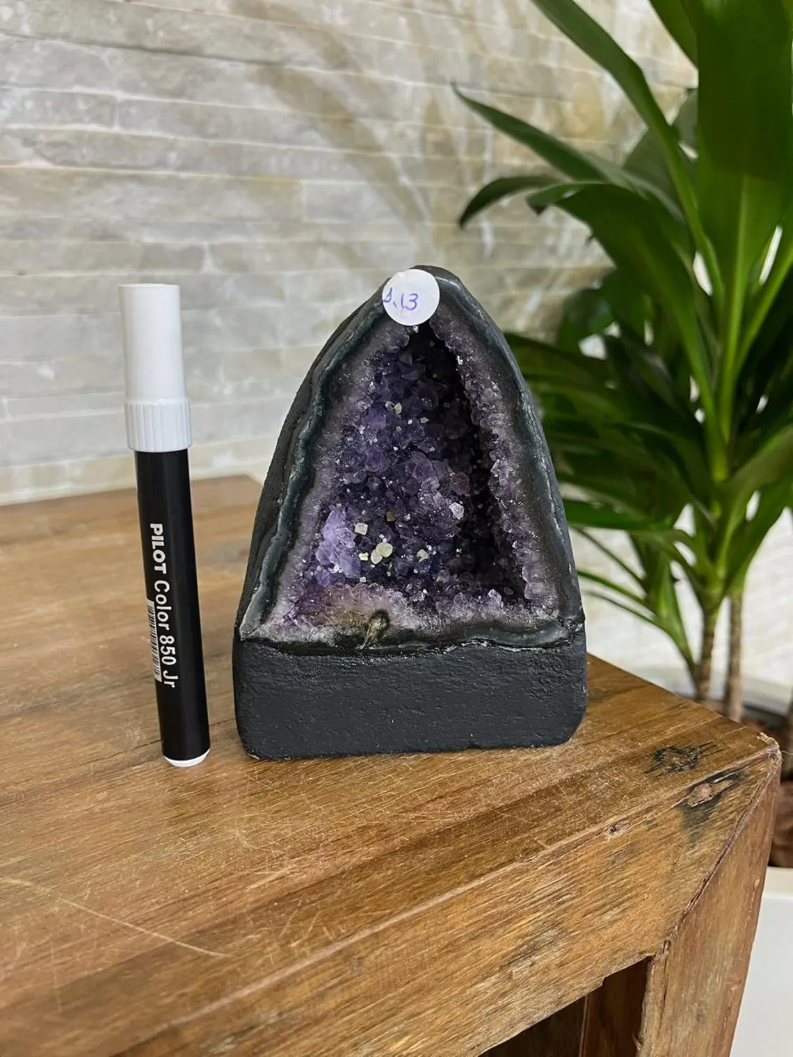 KAMPANJE / Mini Amethyst Cathedrals*** Natural Crystal Geodes, ca. 1 - 1.3kg / 12 - 14cm