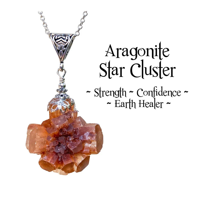 Nye, hÅndlagede Orgonite Star Cluster " Earth Healer " RÅkrystall Kjeder
