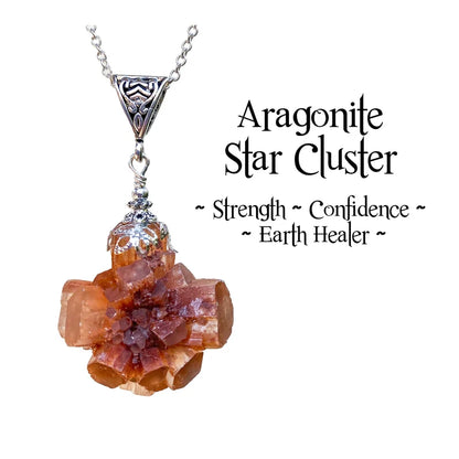 Nye, hÅndlagede Orgonite Star Cluster " Earth Healer " RÅkrystall Kjeder