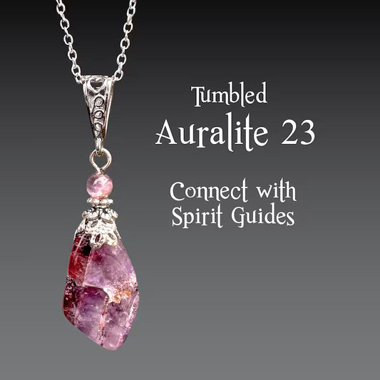 Vakkert nytt Designkjede med Auralit23 RÅkrystall anheng