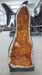 KAMPANJE CITRINE ( Heated ) GEODE - Inntil 40% OFF + Fri Frakt - 86x36x25cm - 48Kg mined in Brazil