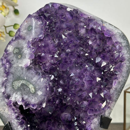 Top Grade Natural Amethyst Stone Statement Piece - MWS2829, 30x20cm - 6.5kg