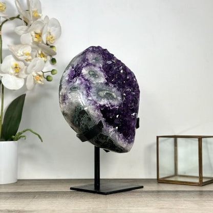 Top Grade Natural Amethyst Stone Statement Piece - MWS2829, 30x20cm - 6.5kg