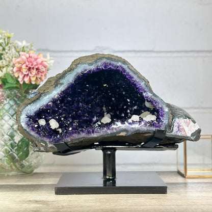 Massive Top Grade Natural Amethyst Geode from Uruguay - MWS2995, 21kg - 32x41x26cm