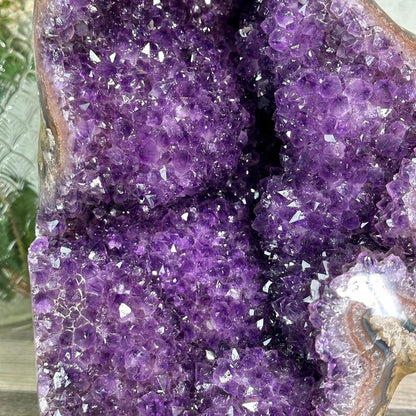 Top Quality Natural Amethyst Geode with Stalactite Formations, Self Standing Amethyst, Tall Amethyst Stone | CBP1256, 34x20x20cm