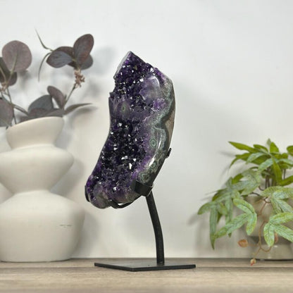 Natural Top Grade Amethyst Crystal Display Specimen - MWS3202, 33x17.5cm - 4.35kg