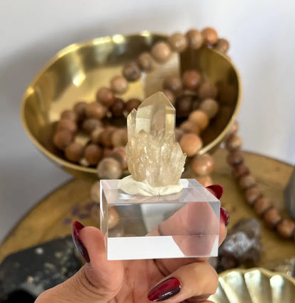 Genuine Kundalini Citrine Crystal • 30 Grams • UNHEATED & UNTREATED Natural Citrine Cathedral