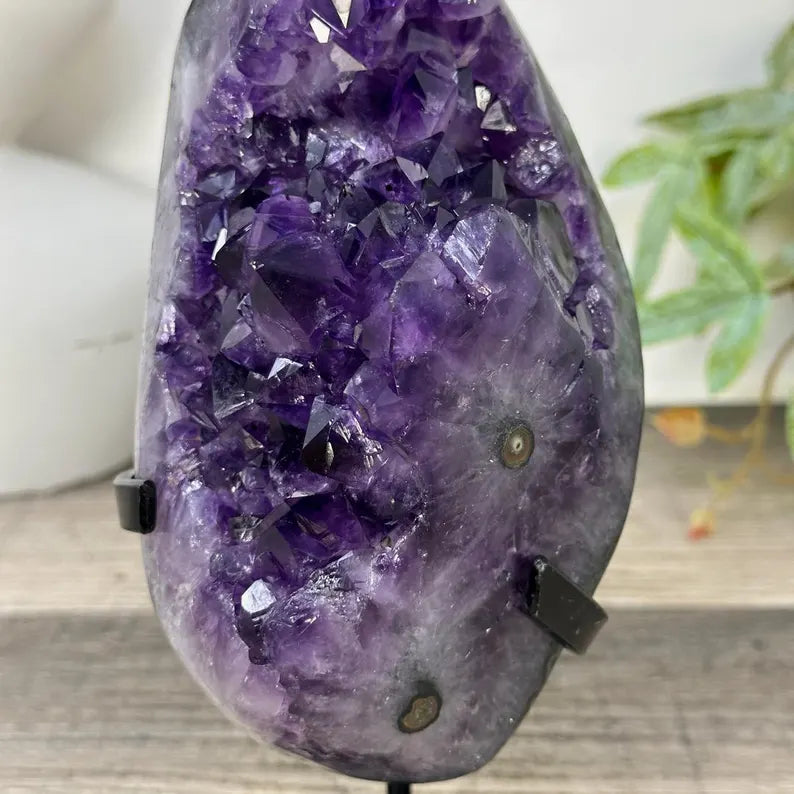 Natural Grey ,Tone Quartz Cluster with Stalactite Formation - MWS2762, 16x13cm - 1.3kg