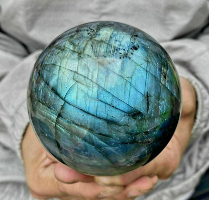 XL Labradorite Spheres -  ca. 11-12cm - 1.8 - 2.2kg