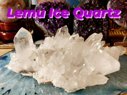 Supervakker Lemur Clear Quartz Cluster Arkansas / USA, 700 - 800gram