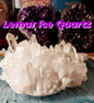 Supervakker Lemur Quartz Cluster Arkansas / USA , 900 - 1000 gram