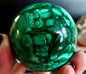 Superflott High Quality MALACHITE Sphere ( Krystallkule ) , Large 65-70mm