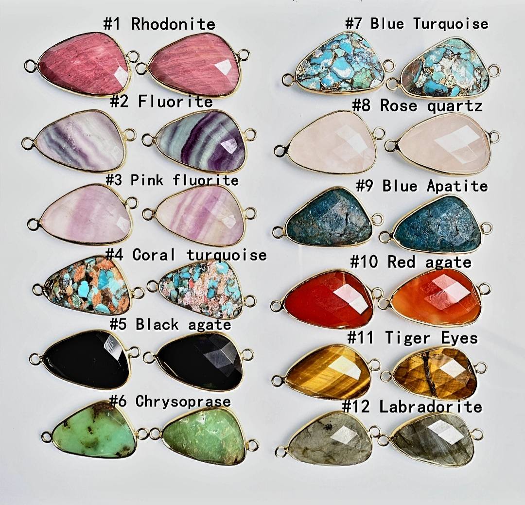 MICCI Design Armbånd , Gold Electroplated m/ Justerbar lenke - 12 Stentyper