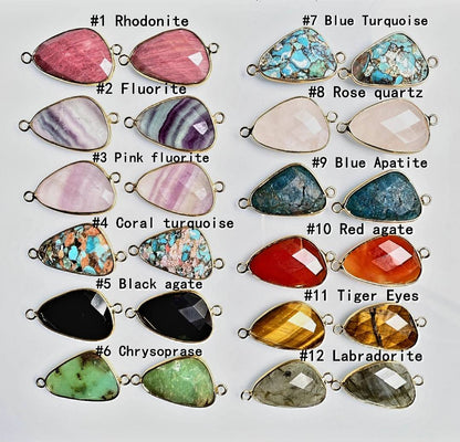 MICCI Design Armbånd , Gold Electroplated m/ Justerbar lenke - 12 Stentyper