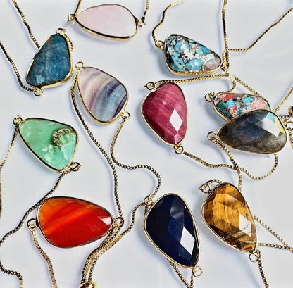 MICCI Design Armbånd , Gold Electroplated m/ Justerbar lenke - 12 Stentyper