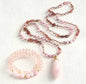 Nye Natural Stone Kjede + Armbånd fra MICCI DESIGN, Rose Quartz + Decor