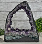 New Super Extra Quality Dark Purple  "Open 2 sided" Brazilian Ametyst Katedral, 5kg - 25cm