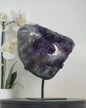 Top Quality Amethyst Geode with Unique Stalactite Formations - MWS2318, 27.5x23cm - 6.9kg