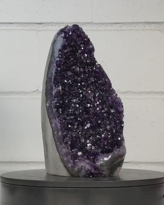 Huge XXL Uruguayan Amethyst Cathedral - Top Quality Self Standing Piece, CBP1204, 29.5x16cm