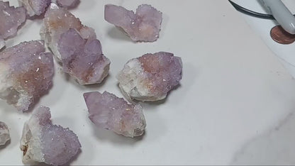 Supervakker South Africa Ametyst Spirit Quartz , Small 20 - 40gram