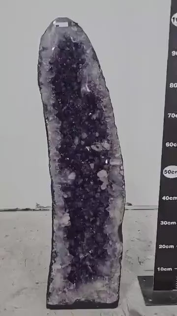 MÅNEDENS UTVALGTE 100cm - 75kg / KAMPANJE BRAZILIAN HIGH QUALITY AMETYST GEODE - 40% OFF + Fri Frakt