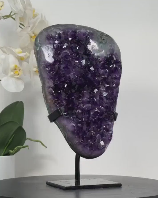 Stunning Natural Uruguay Amethyst Cluster - 2.6KG - 27.5x16cm , MWS133