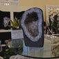 Unique & Exclusive BIG Brazilian Ametyst Geode, ca. 25x15cm - 8kg