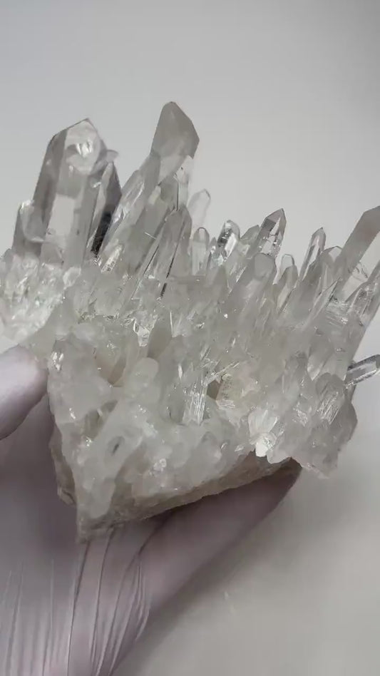 Eksklusive AAA + High Quality Clear Quartz Clustre ( Arkansas/USA), Large Size - ca. 14x13x7cm