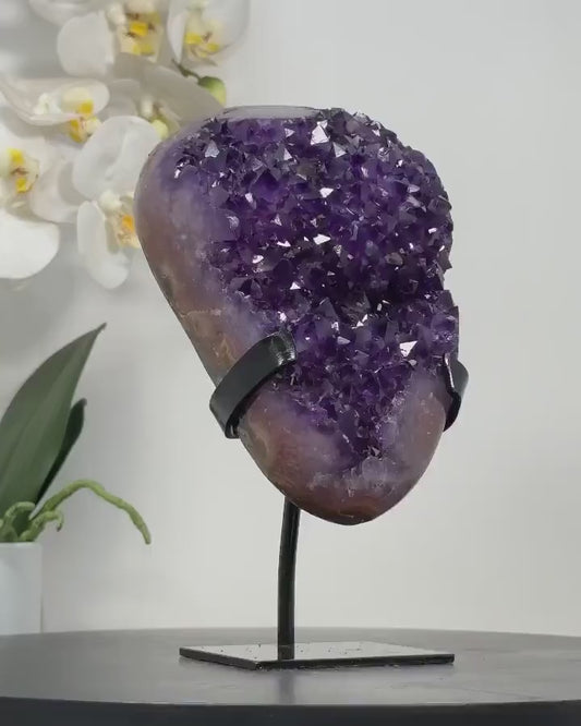 Top Quality Natural Uruguay Amethyst Crystal Cluster - MWS1971, 19.5x10cm - 2kg