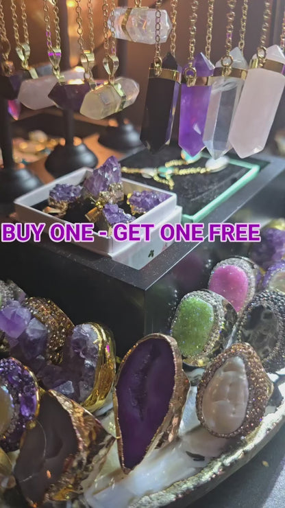 HØSTENS SMYKKEKAMPANJE ! BUY ONE NECKLACE - GET ONE FOR FREE + BONUS RING GIFT