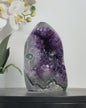 Uruguay Amethyst Cathedral with Green Jasper Shell, Self Standing Amethyst, CBP1174 - 15x9cm