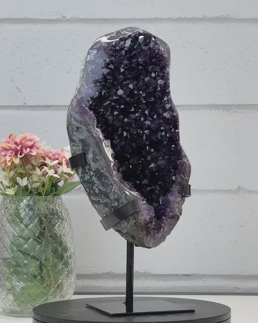 Outstanding Natural Uruguay Amethyst Geode Specimen 46x21cm - 9.25KG; - MWS1856