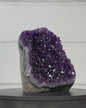 Amethyst Cathedral with Polished Edges– Deep Purple Crystal Geode from Uruguay, Self Standing Amethyst, CBP1205 - 20x18cm
