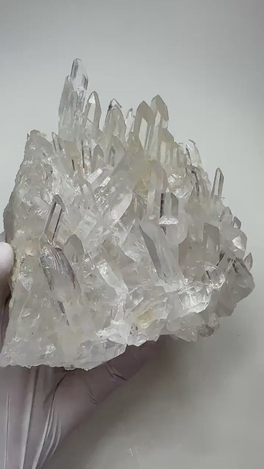 Eksklusive AAA + High Quality Clear Quartz Clustre ( Arkansas/USA), Large Size - ca. 16x13x7cm