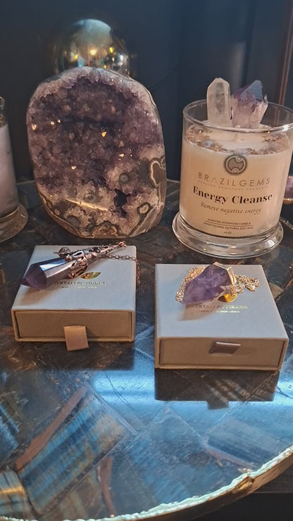 MÅNEDENS EXCLUSIVE / 50% OFF - URUGUAY AMETYST 4 PCS PACK