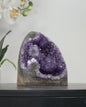 Stunning Natural Amethyst Cathedral Geode with Stalactite Formaitons, Self Standing Amethyst, CBP1099 - 11.5 x 9cm