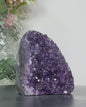 Large Natural Deep Purple Amethyst Cathedral with Polished Edges, Self Standing Amethyst, CBP1084 - 12.5x9.5cm