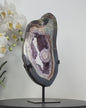 NEW DESIGN / Uruguay Amethyst, Agate & Jasper Stone Portal - MWS2115, 2kg - 29.5x12.5cm