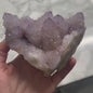 KAMPANJE / Supervakkert South Africa Ametyst Spirit Quartz Cluster, ca. 700 gram - 12 x 12 cm
