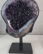 Huge Natural Uruguay Amethyst Geode with Agate Shell - MWS2440, 60x37 - 34kg