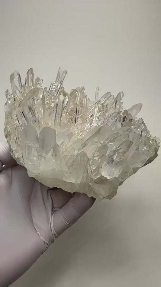 Eksklusive AAA + High Quality Clear Quartz Clustre ( Arkansas/USA), Large Size - ca. 18x15x8cm