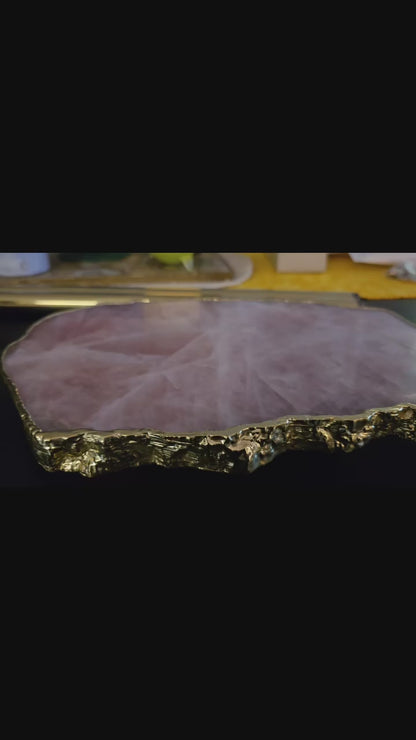 Eksklusive Entre, Stue, Soverom ROSE QUARTZ konsollbord 40x30cm