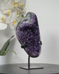 MÅNEDENS UTVALGTE / Beautiful Deep Purple Natural Amethyst Crystal Specimen - MWS1838, 1.2KG - 21.5x10.5cm