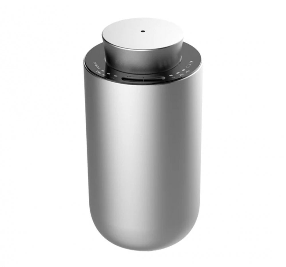 NYHET 2025 ! PORTABEL & OPPLADBAR ALUMINIUM DIFFUSER UTEN VANN - Silver
