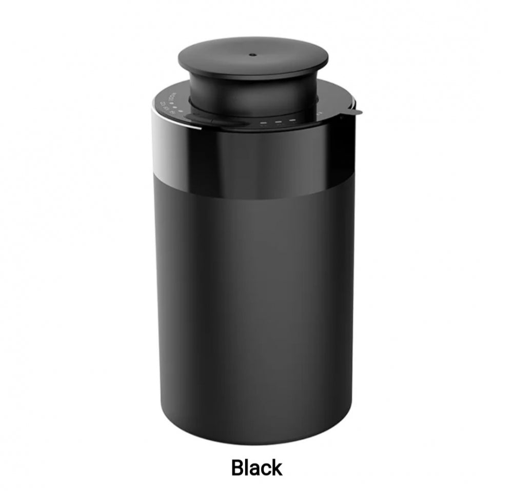 NYHET 2025 ! PORTABEL & OPPLADBAR ALUMINIUM DIFFUSER UTEN VANN - Black