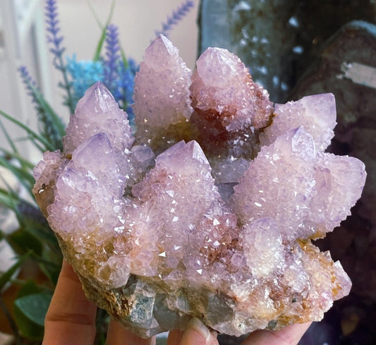 Extra High Quality South Africa XL Ametyst Spirit Quartz Cluster, ca. 700gram&nbsp; - 10x10x8cm