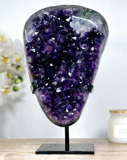 Stunning Natural Uruguay Amethyst Cluster - 2.6KG - 27.5x16cm , MWS133